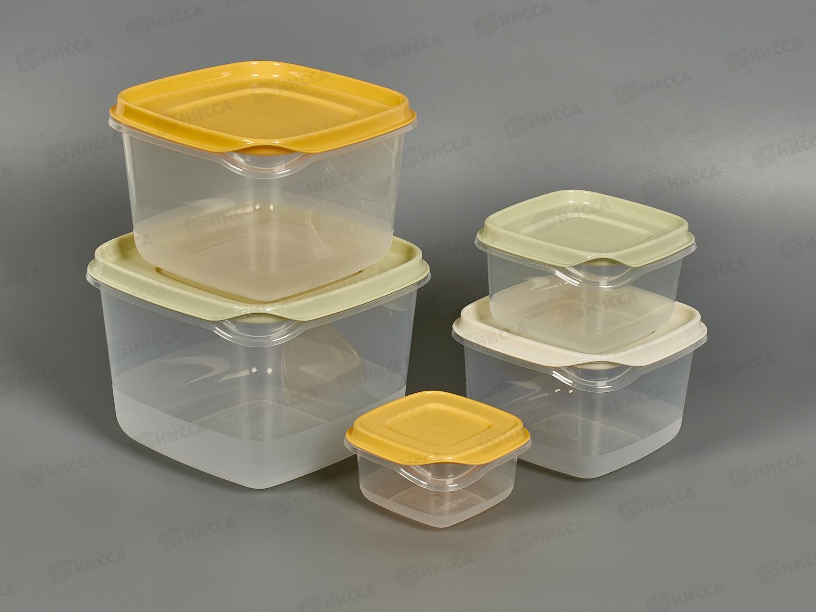 Комплект контейнеров &quotCLEVER&quot 5шт микс 433160618 *12 БП