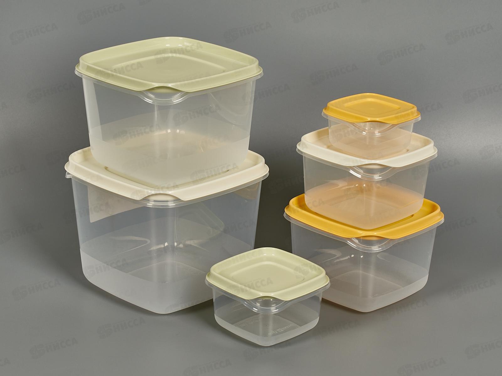 Комплект контейнеров &quotCLEVER&quot 6шт микс 433160518 *12 БП