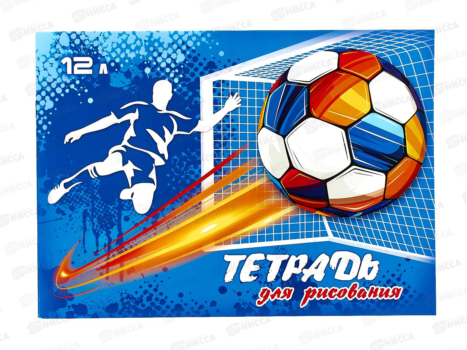 Альбом для рисования 12л ПГС Футбол, офс. *40