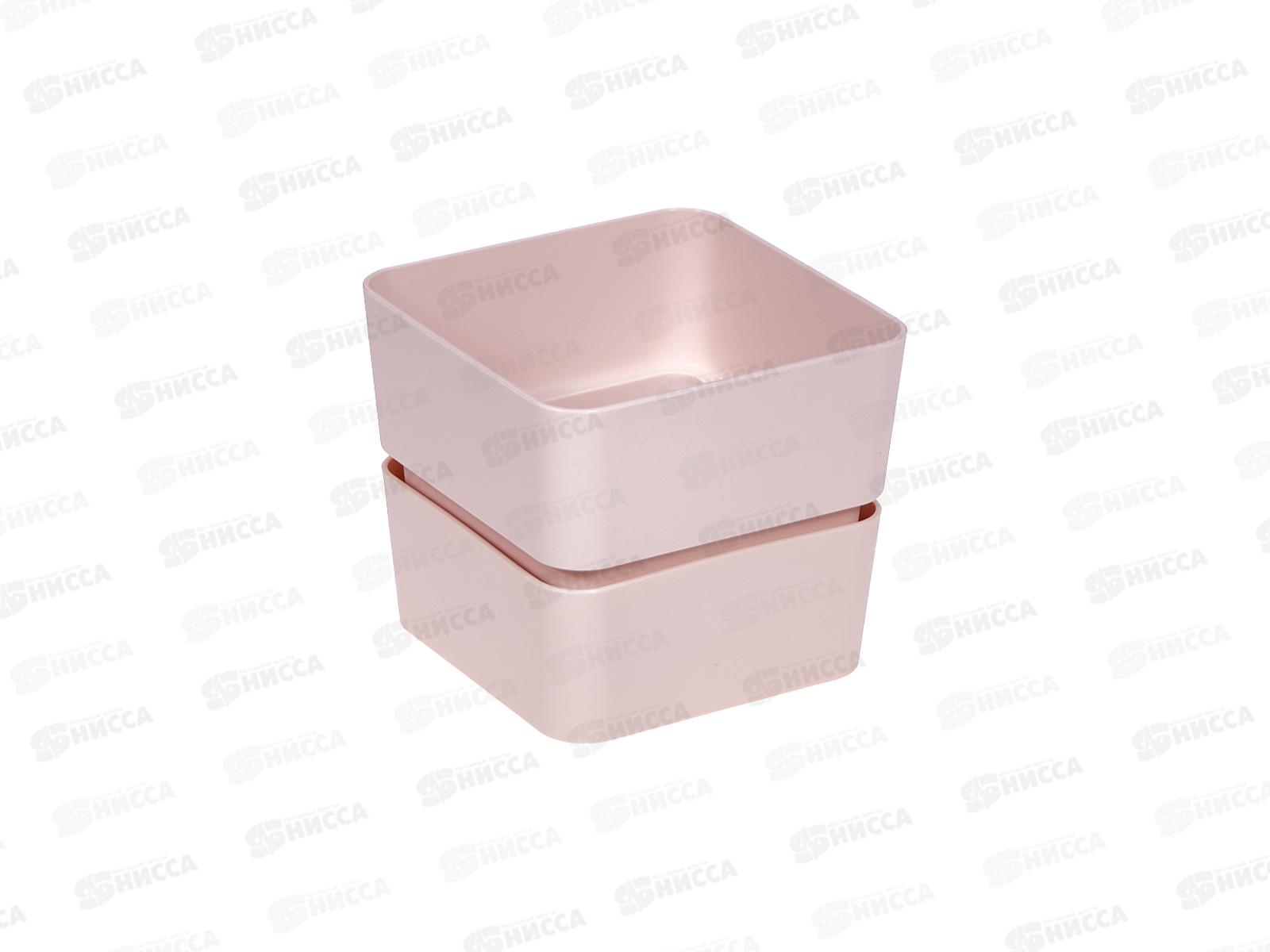 Кашпо &quotФиори&quot 0,45л Пудровый КШ-0511 *24