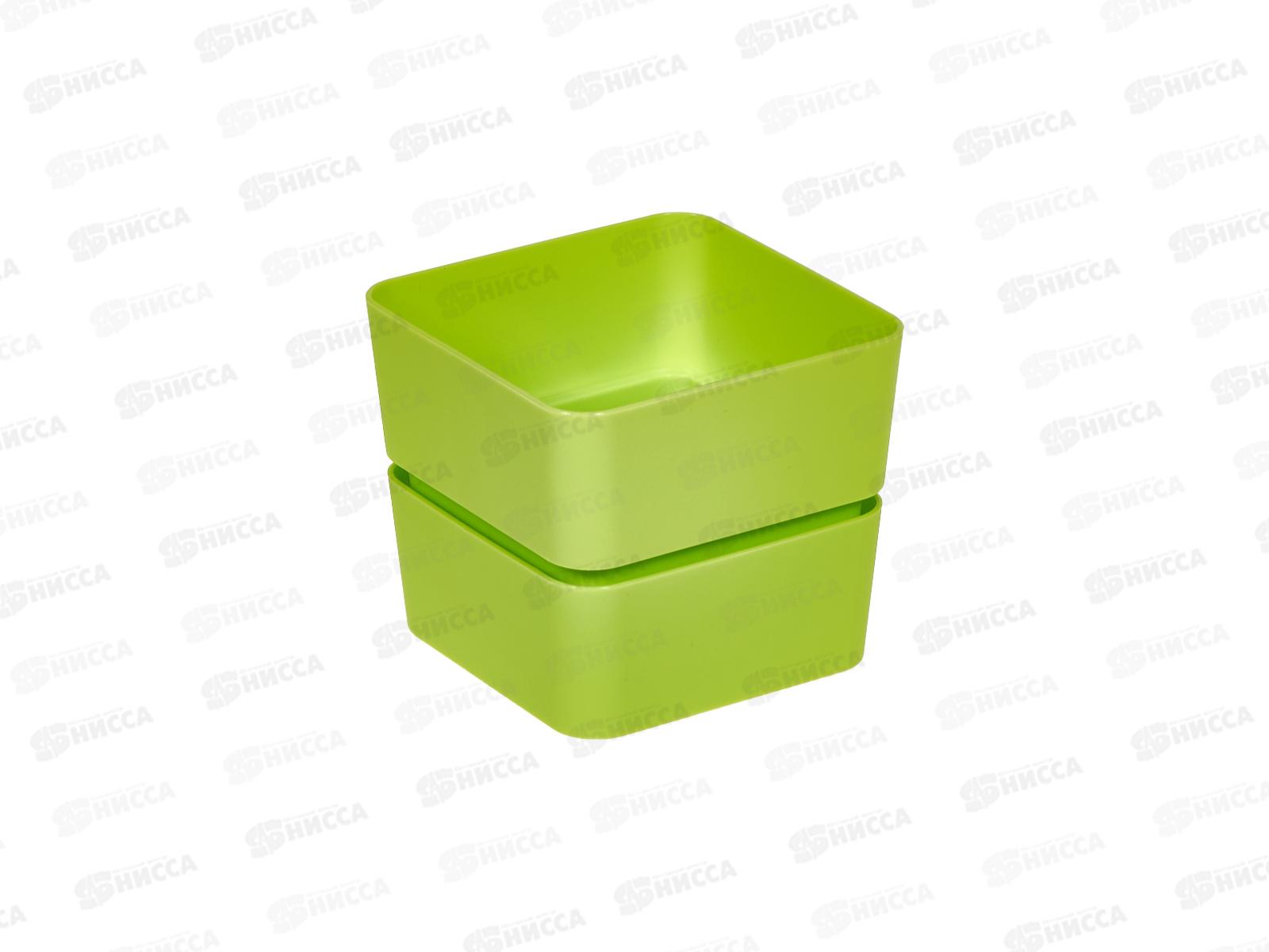 Кашпо &quotФиори&quot 0,45л Фисташковый КШ-0518 *24