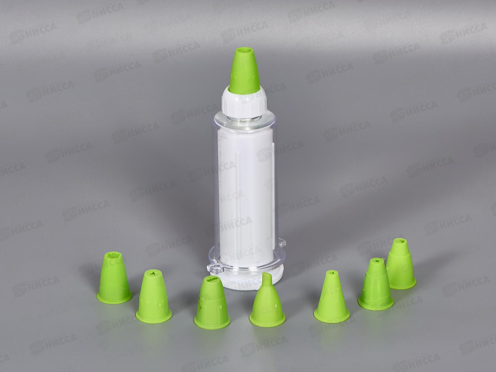 Декоратор для крема силик 8 насадок MS80-132 *144