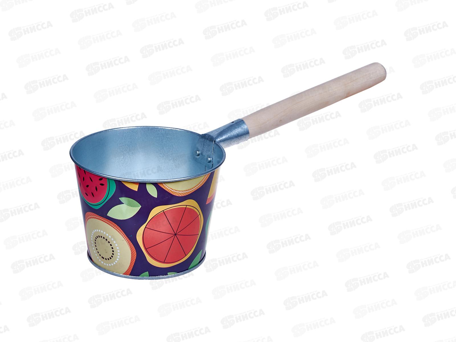 Ковш банный 2,5л оцинк.декор (Магнитогорск)*10