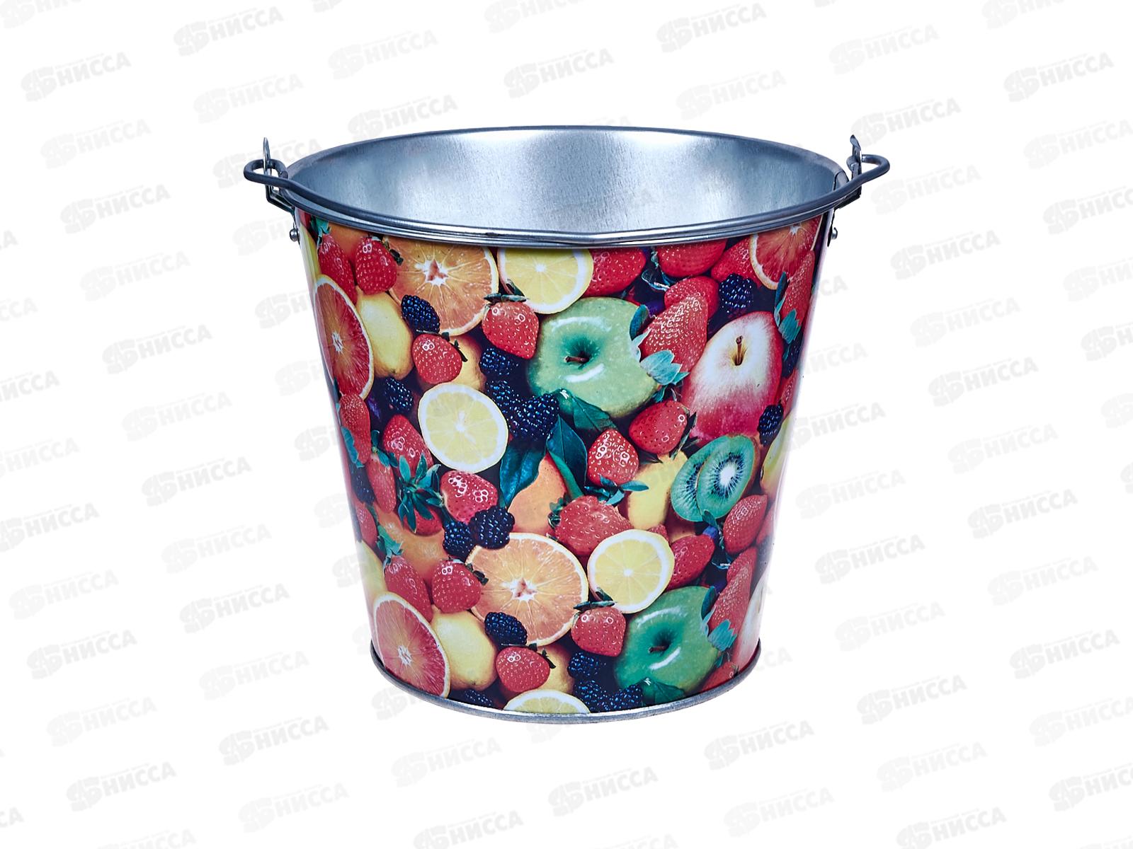 ВЕДРО оцинкованное 9л Магнитогорск 0,45мм с декором