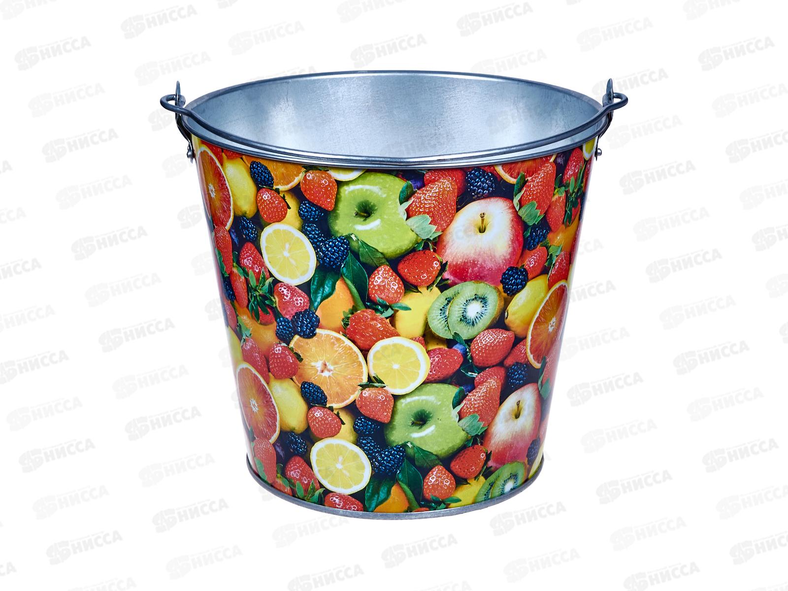 ВЕДРО оцинкованное 12л Магнитогорск 0,45мм с декором