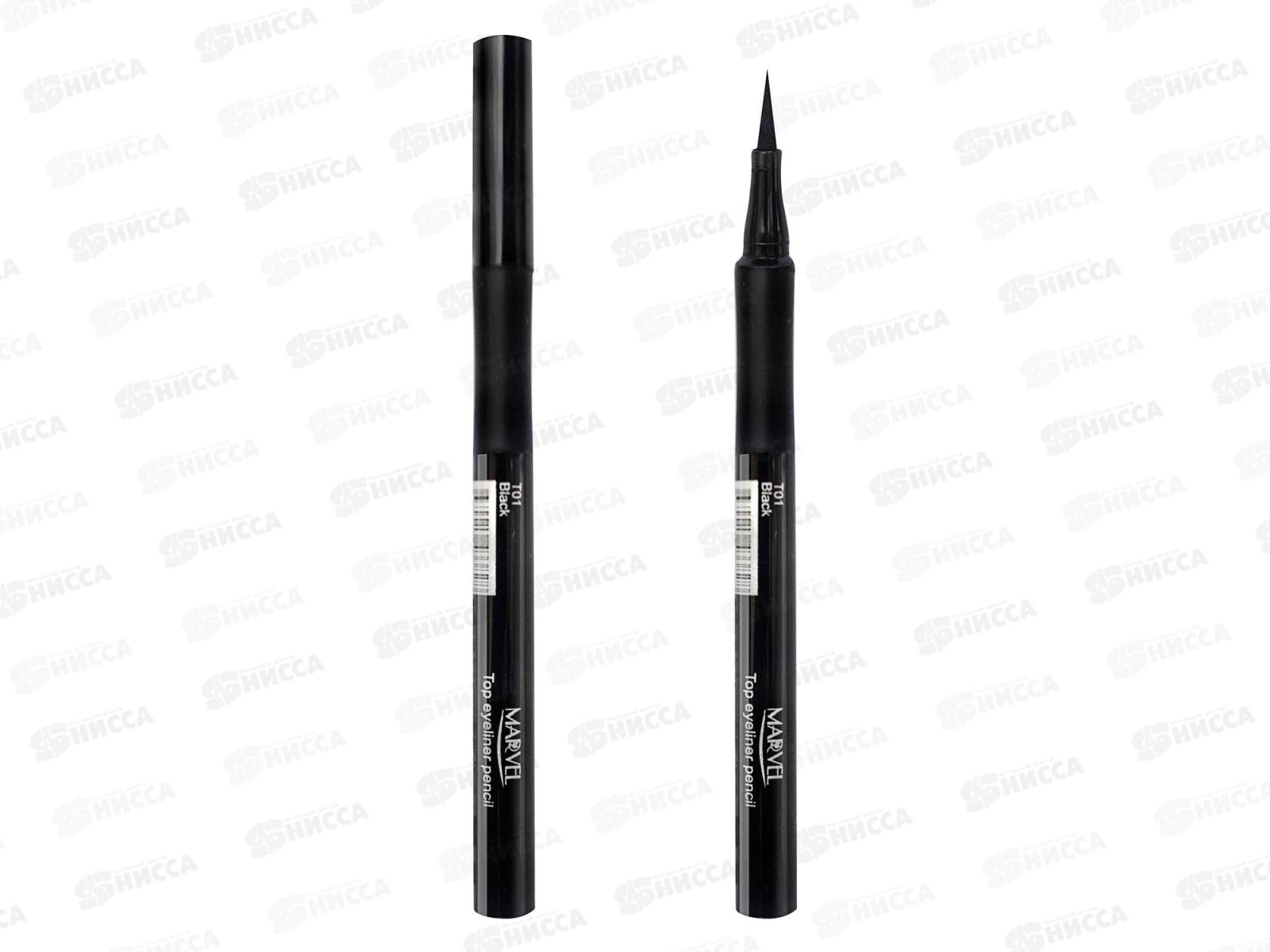 MARVEL Карандаш для глаз подводка-лайнер T01 черный *12/144