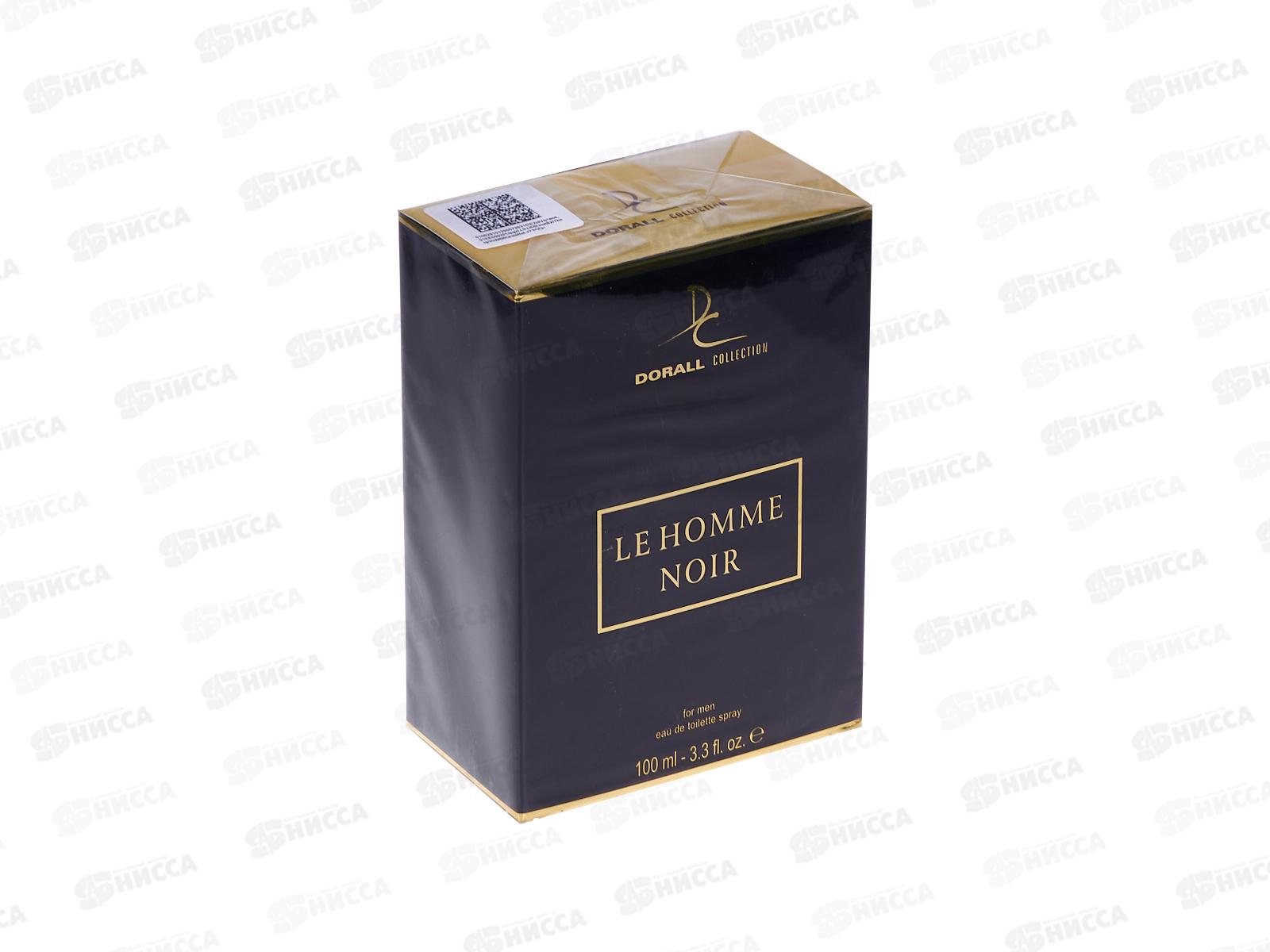 DC LE HOMME NOIR, туалетная вода 100мл мужская *48  M