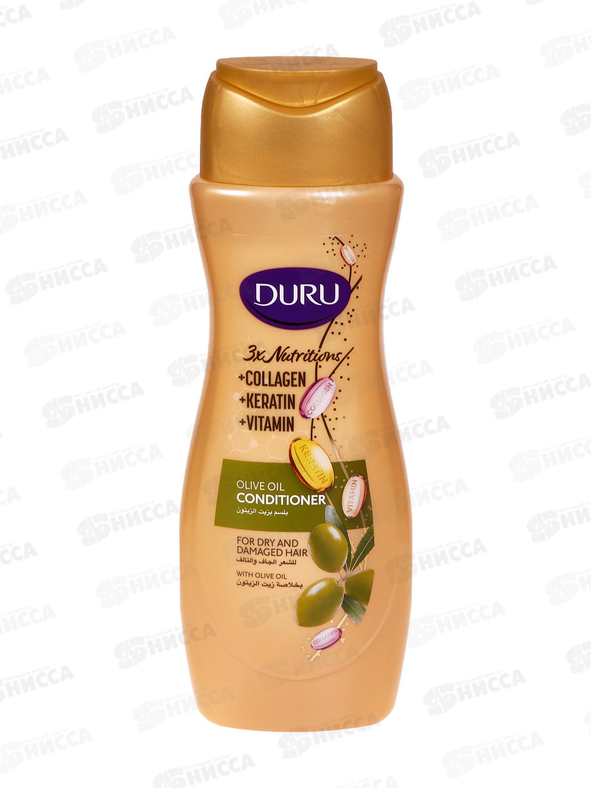 ДУРУ кондиционер Для сухих волос (Масло оливы), 600мл *12