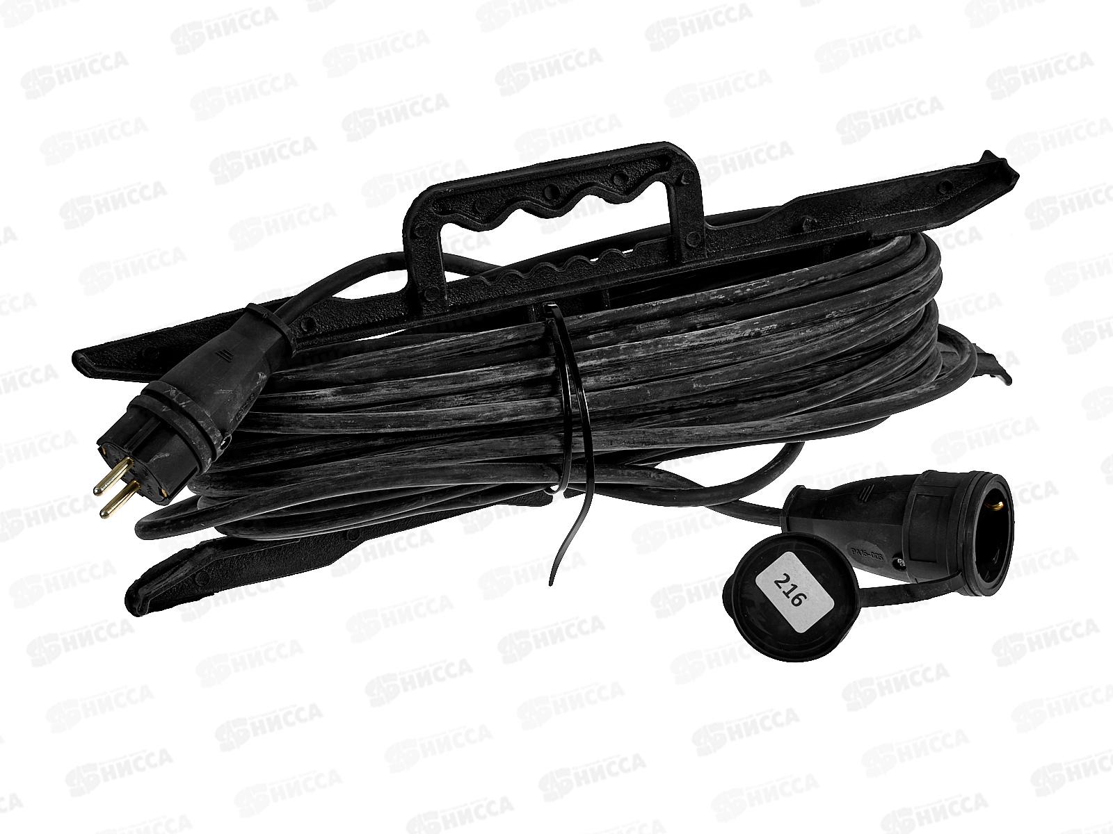 Удлинитель силовой Атлант на рамке КГ  4000Вт  20м с заземлением, 50030