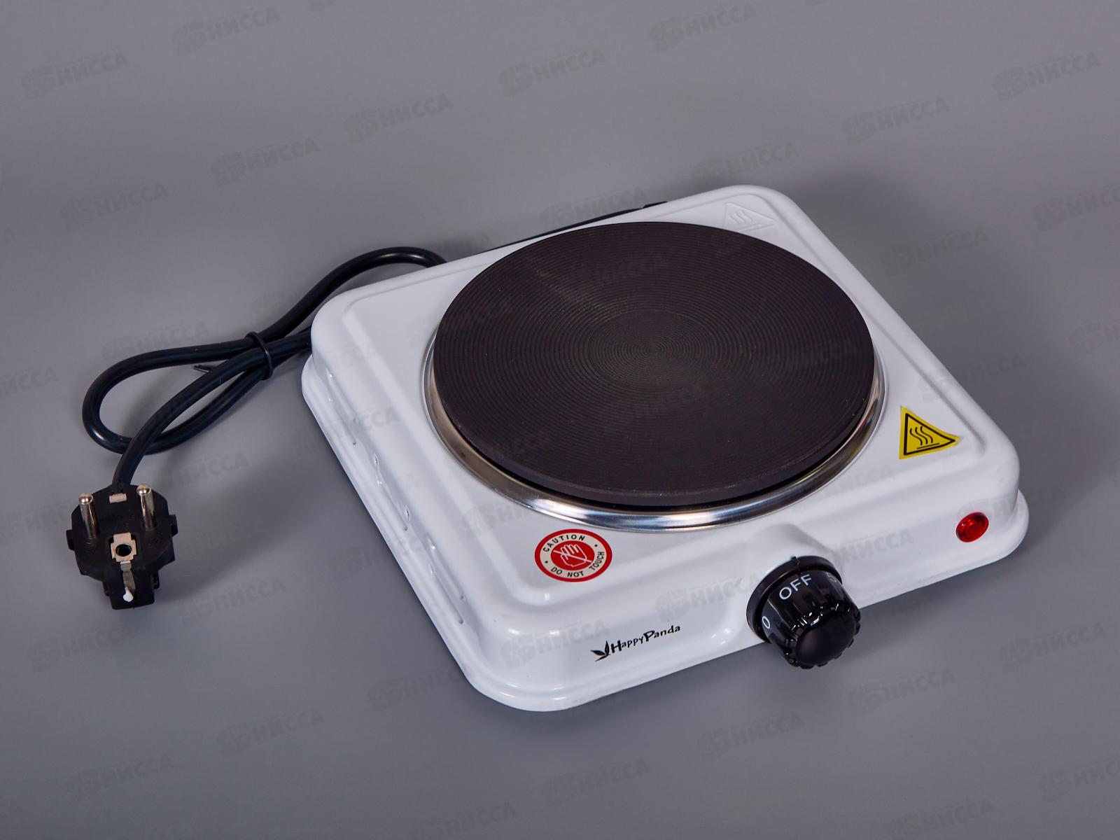 Плита электрическая  HP-01W 1000Вт 155мм 1конфорка/диск белый