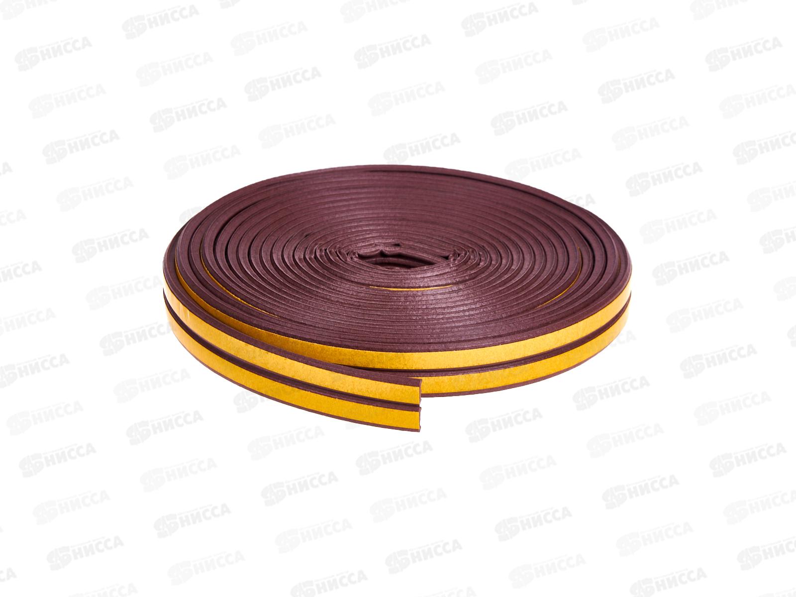 Уплотнитель самоклеящийся PRAKTISCHE 9х4мм Е- 10м (кор) У0020