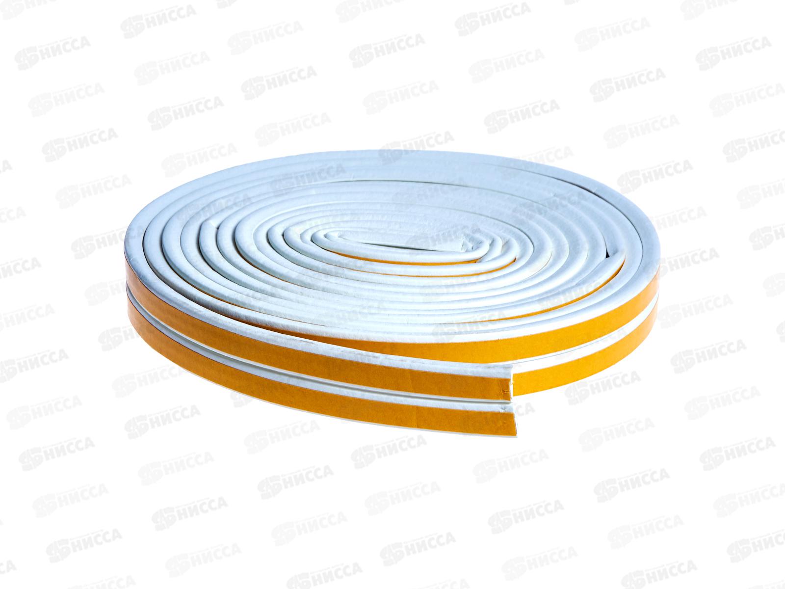 Уплотнитель самоклеящийся промыш. PRAKTISCHE 15х8мм WO10м (бел) У0109