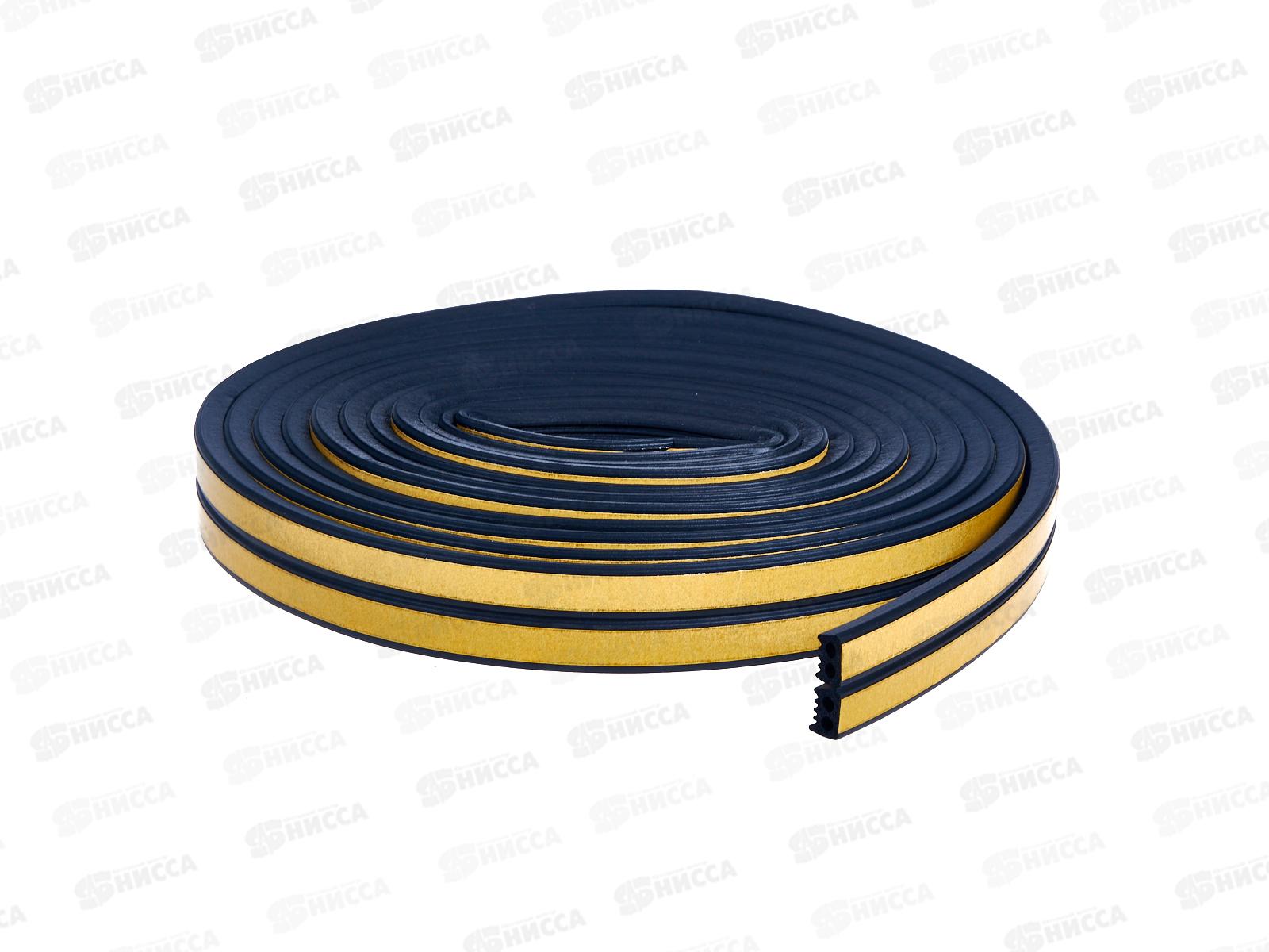 Уплотнитель самоклеящийся промыш. PRAKTISCHE 15х8мм WO10м (чер) У0110