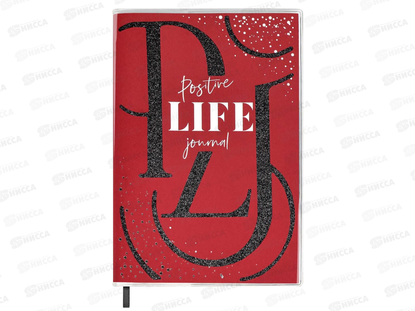 Записная книжка ФЕН А6+, 96л, Escalada, Мысли позитивно, красн 60796