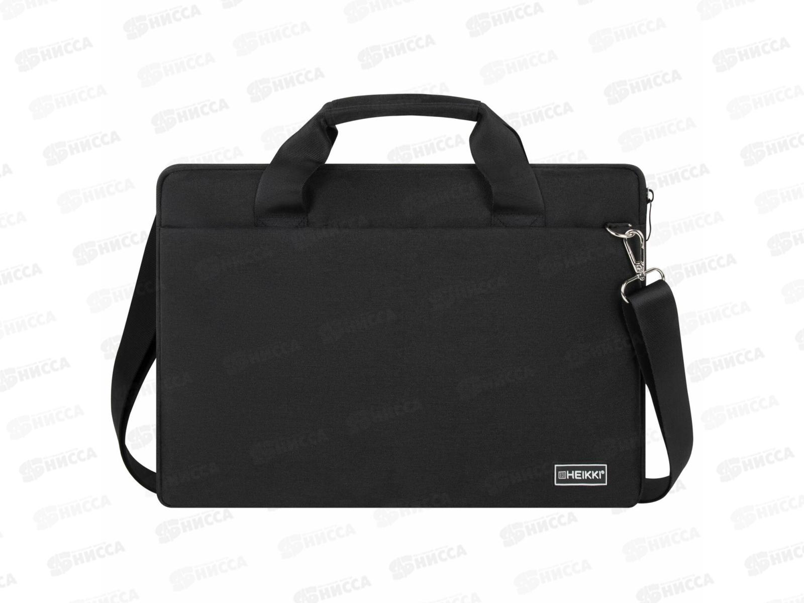Сумка портфель HEKKI Perofitable черн,26*36*3см,272598