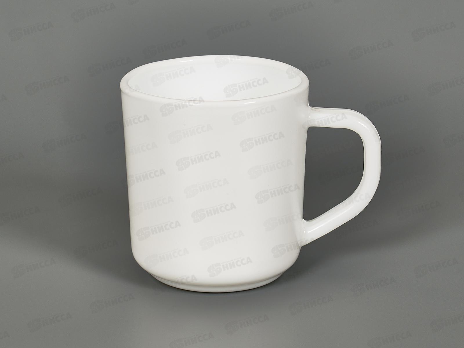 Кружка 250мл белая гладкая 2215 *6/48