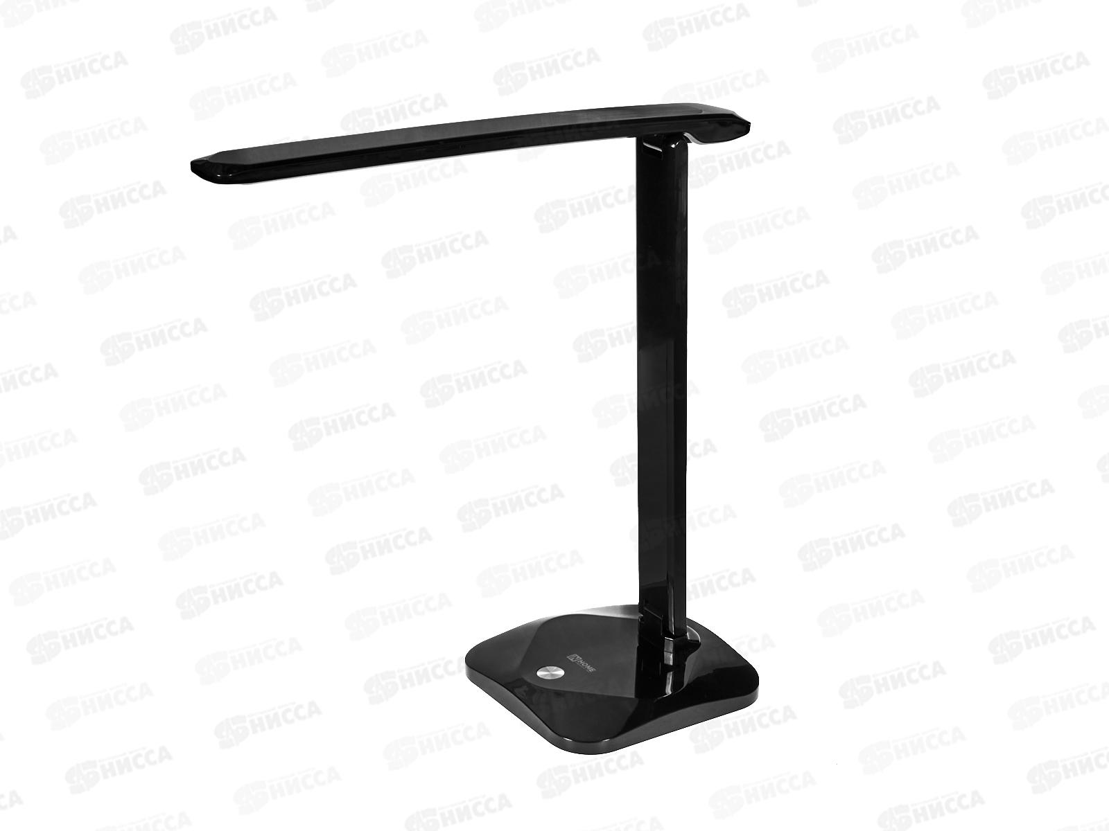 Лампа настольная светодиодная IN HOME ССО-08Ч 12Вт  600Лм, сенсор, черная