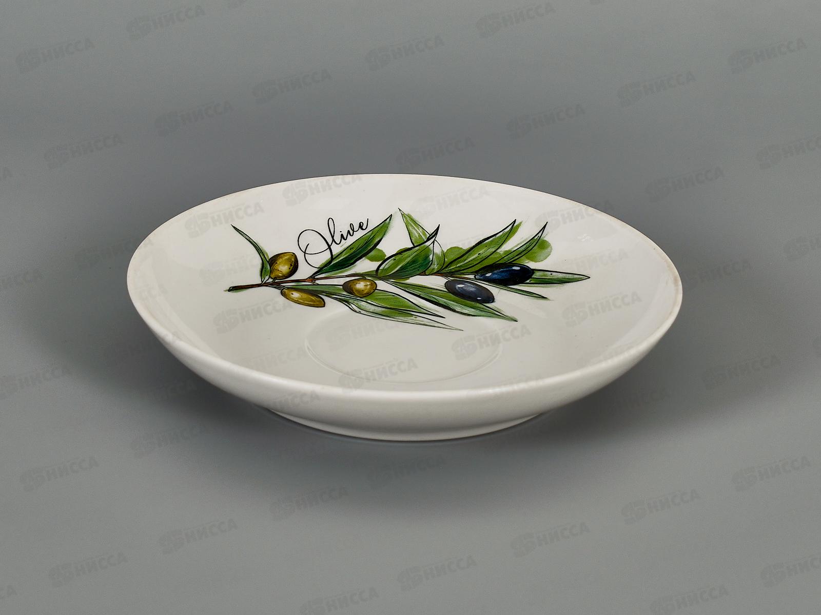 Блюдце чайное 140мм ОЛИВКИ 10364 *40