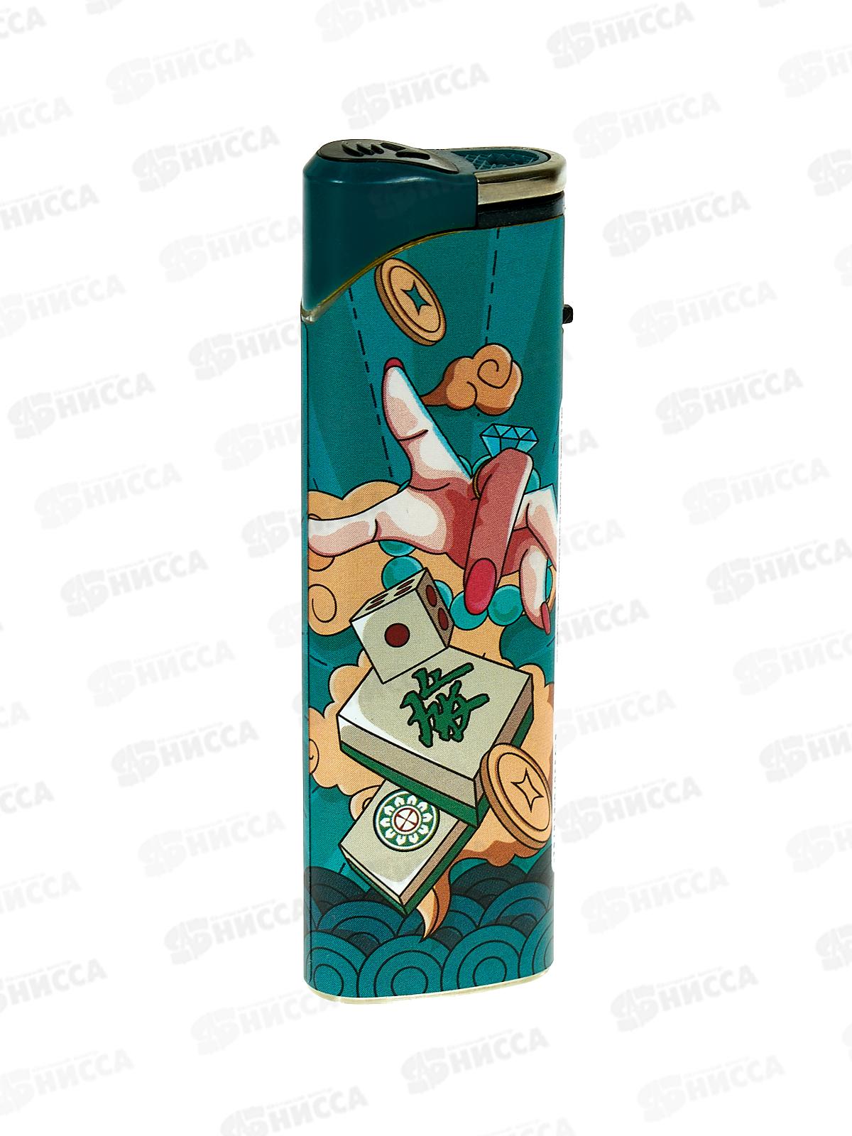 Зажигалка Oney J-04 Jet откидная с пленкой (062727) *50/1000