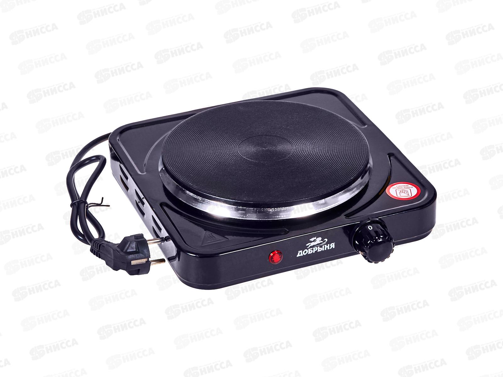 Плита электрическая DO-2210B 1конфорка 1500Вт черный блин Добрыня