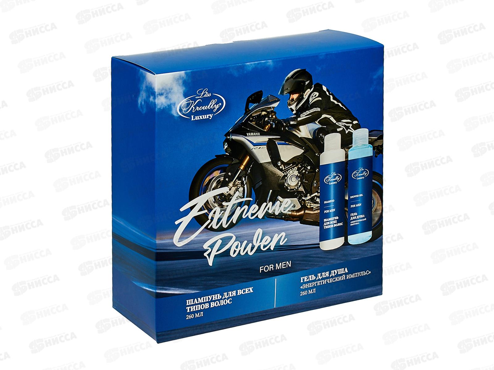 LISS KROULLY подарочный набор MN-2405 Шампунь для волос 260мл.+гель для душа 260мл. *10