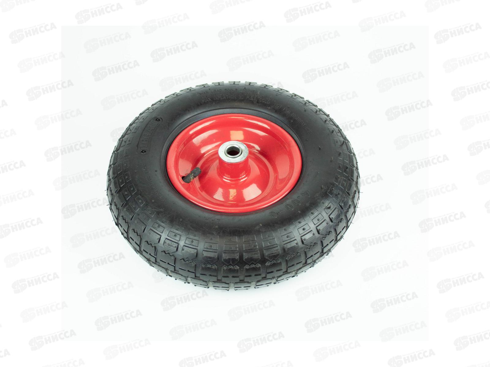 Колесо для тачки садовой PR5206 (13&quotх 3.50-6 20/90мм) диск сварной, черный *6