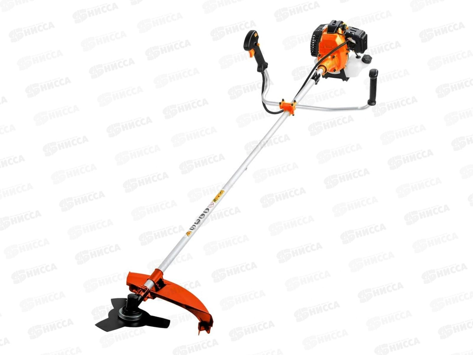 Триммер бензиновый, 2500Вт, 43куб.см ТЕХПРОМ ВТ-443 (катушка/диск 3Т) скашивание 42см, неразборная штанга