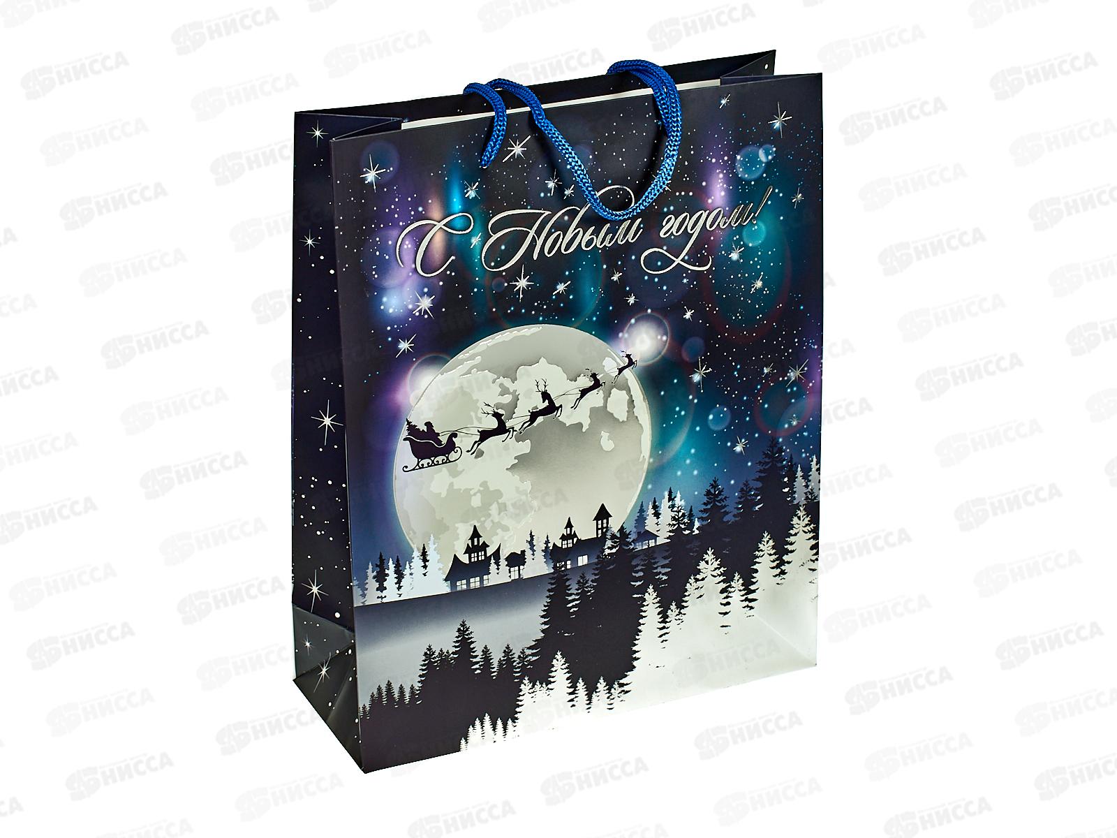 Пакет подарочный MI 26х32х10см (L) Волшебная луна ПКП-6679  *12