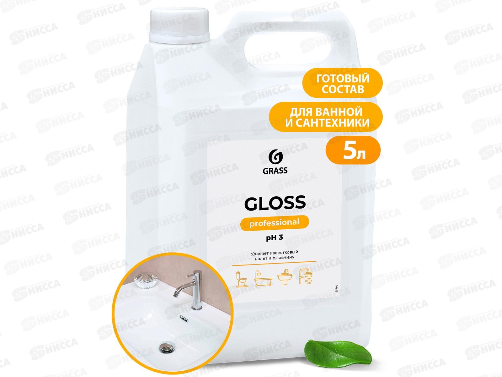 Gloss Professional чистящее средство 5,3кг (канистра)  *4  125799
