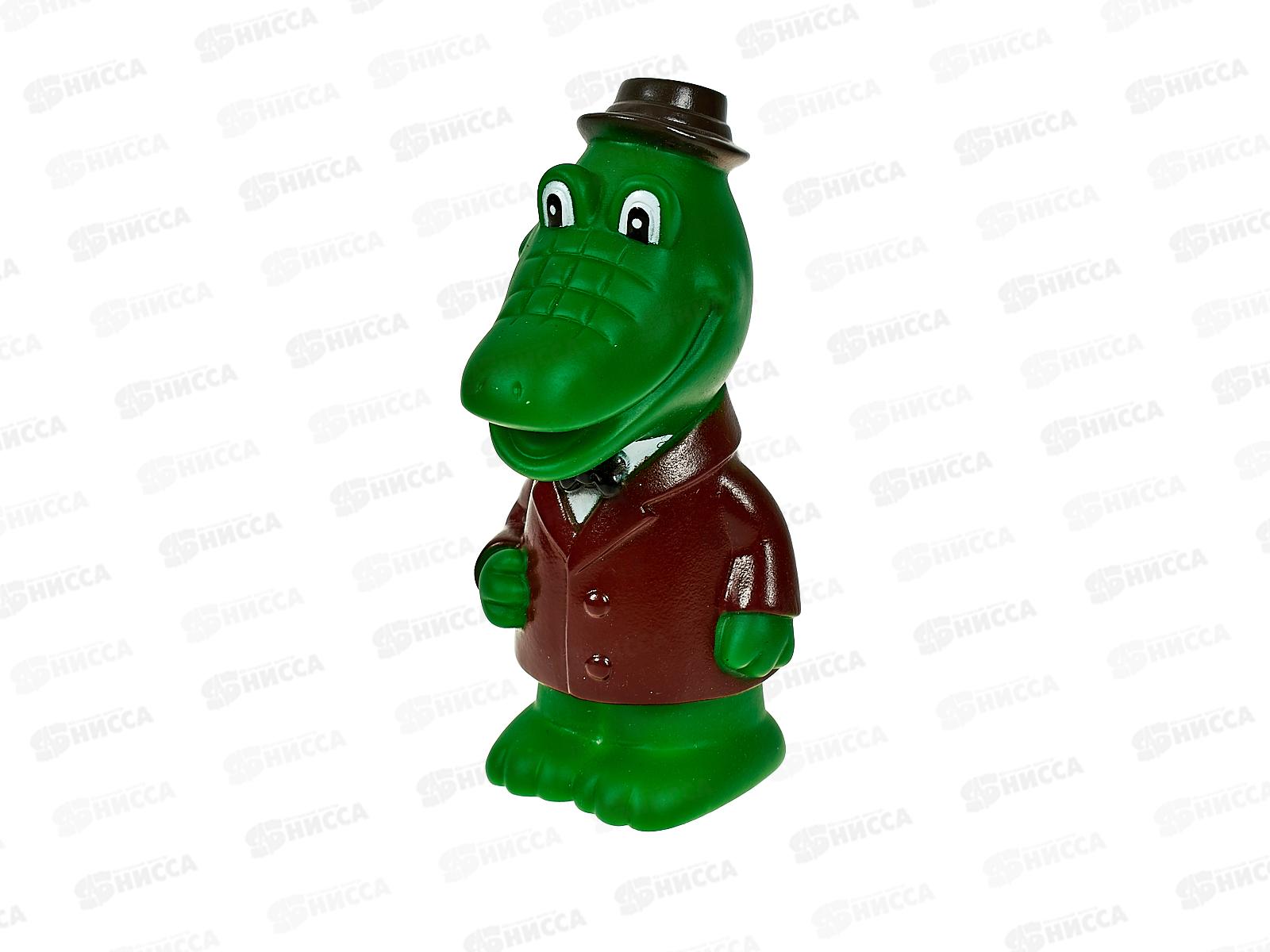 Игрушка для ванной Y-02 Крокодил Гена, в сетке, Капитошка