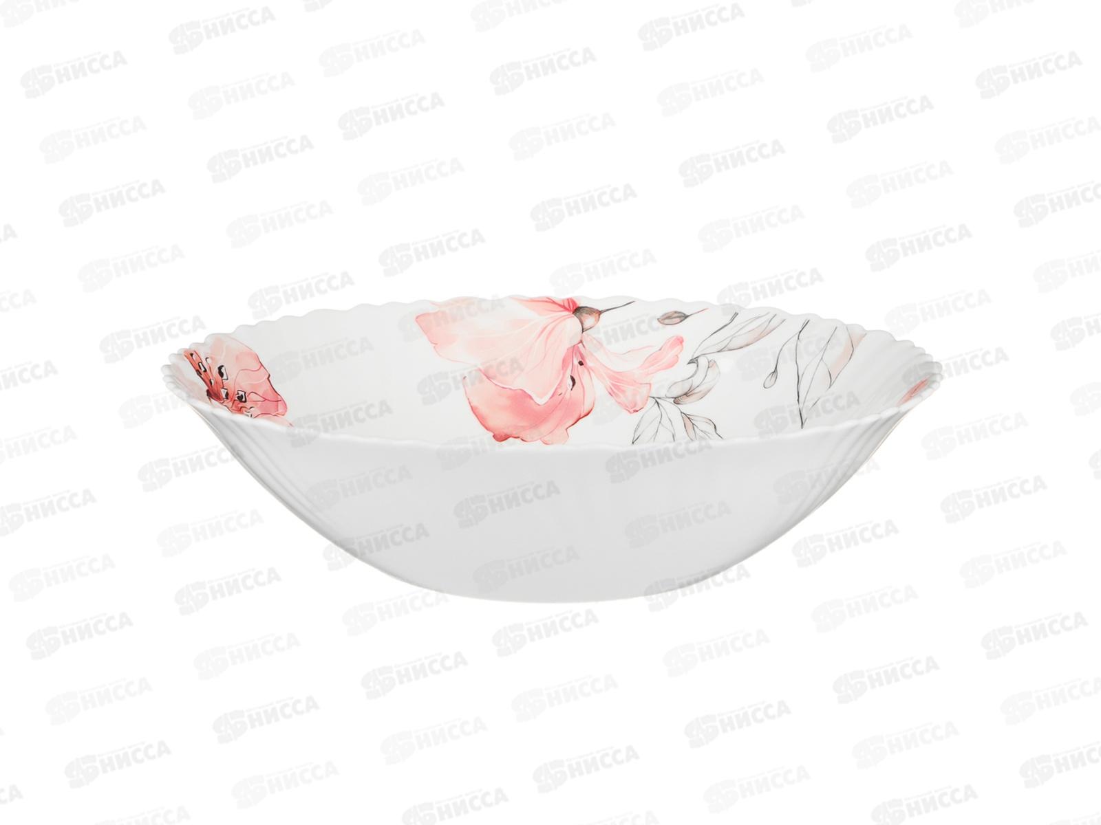 Салатник &quotРоселла&quot опал стекло 24см 818-876 г