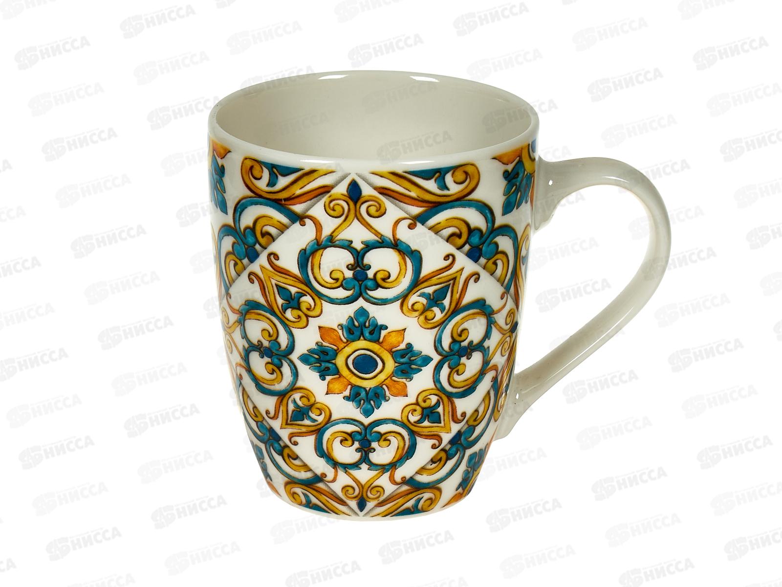 Кружка &quotСицилия&quot v=360мл (фарфоровая), 1360035-2  *12