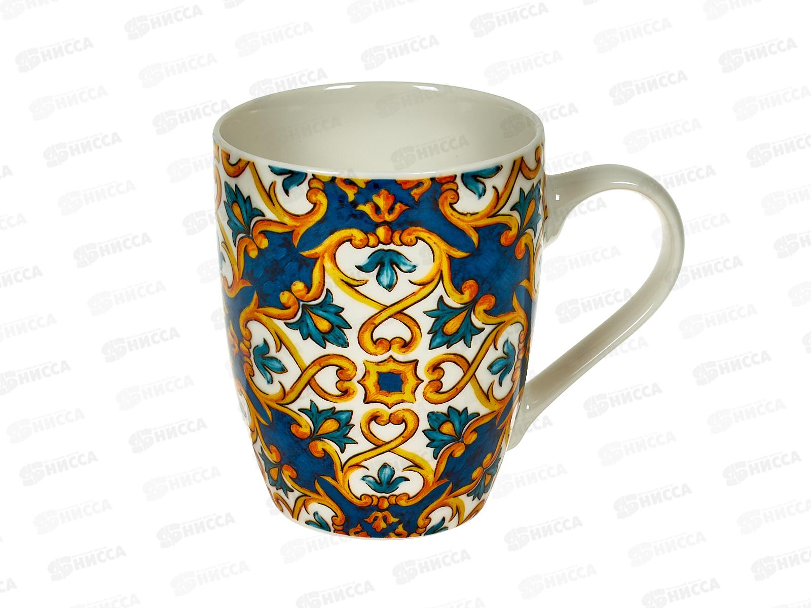 Кружка &quotСицилия&quot v=360мл (фарфоровая), 1360035-4  *12