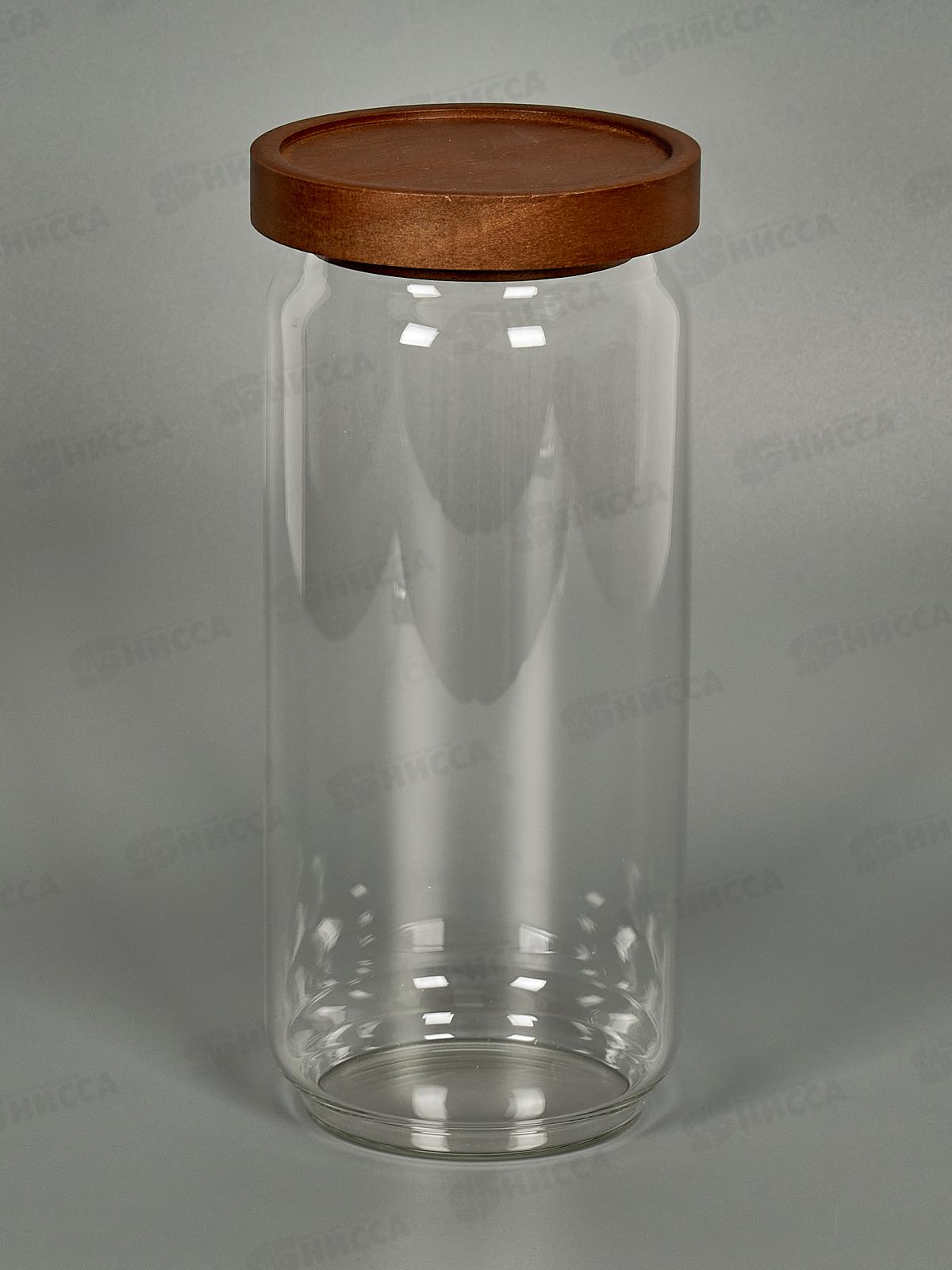 Банка для сыпучих продуктов h20см, v=1000мл, 5262006 *32