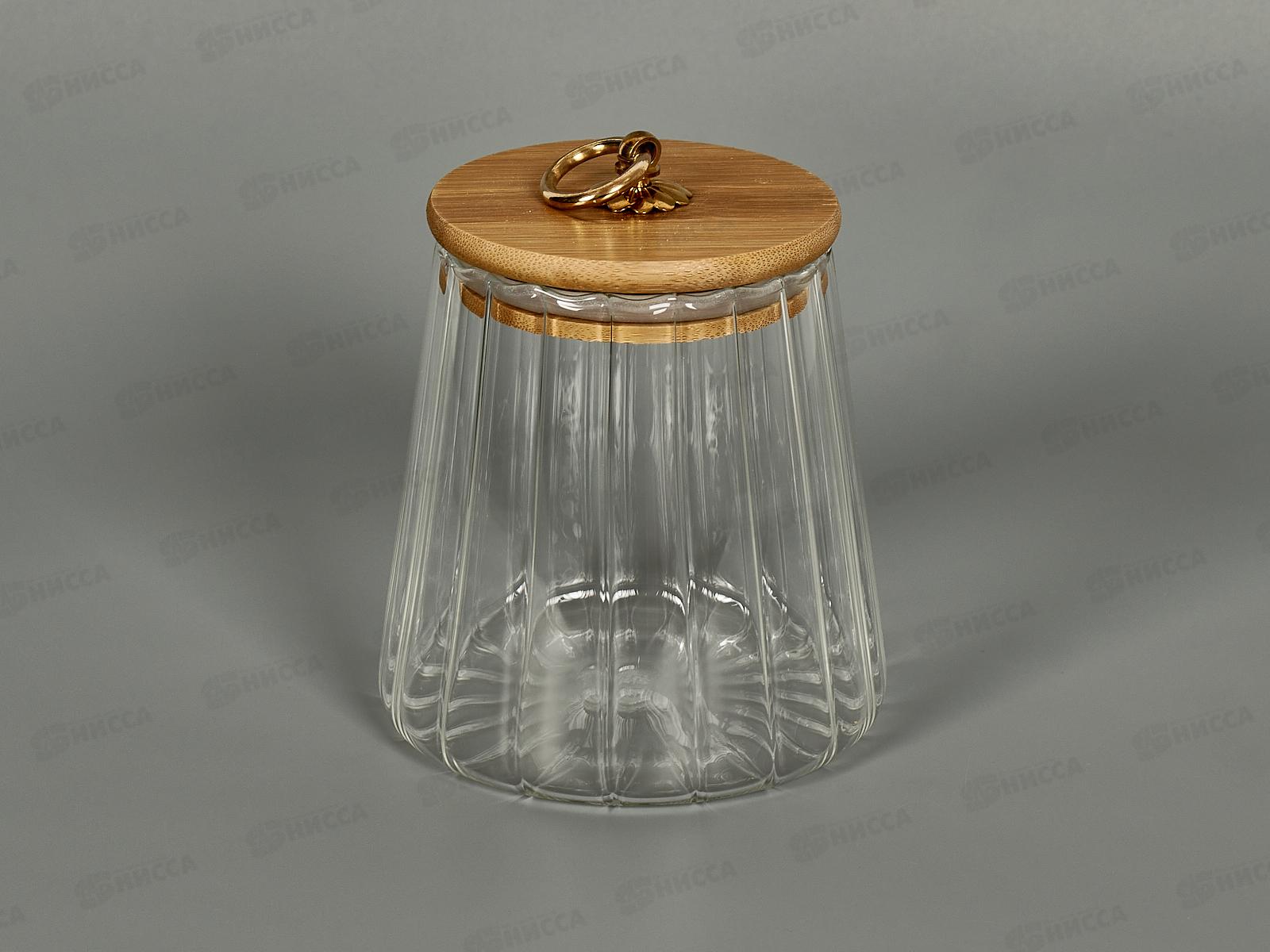 Банка для сыпучих продуктов h11см, v=650мл, 5262010 *48