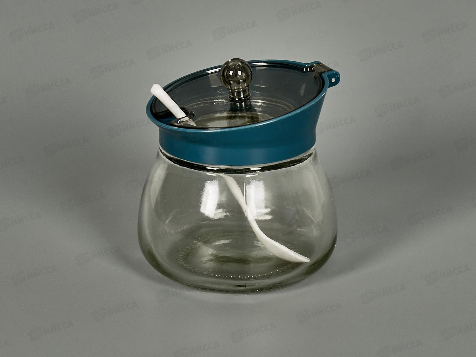 Емкость для сыпучих продуктов с ложкой, v=260мл, 9904588 *48