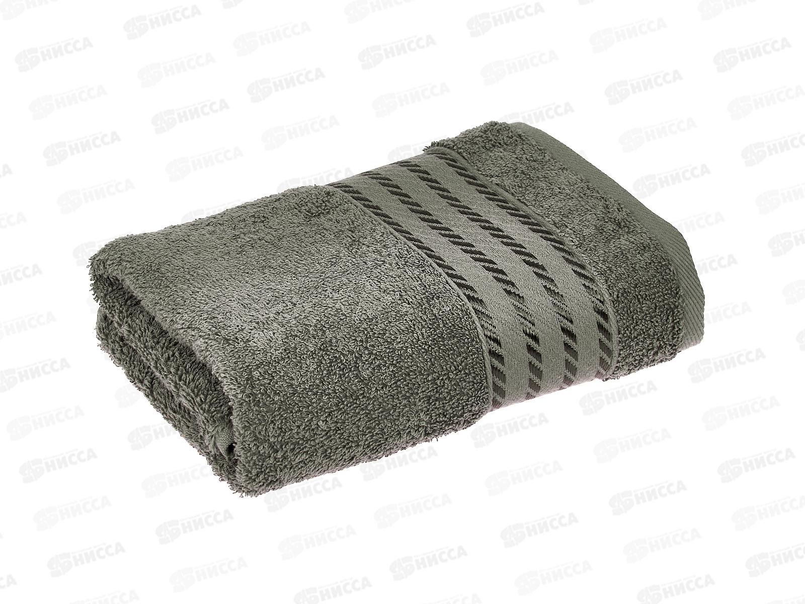 Полотенце махровое 50*90 ПЦ-2601-6350 Glimmer 18-1210 коричневый