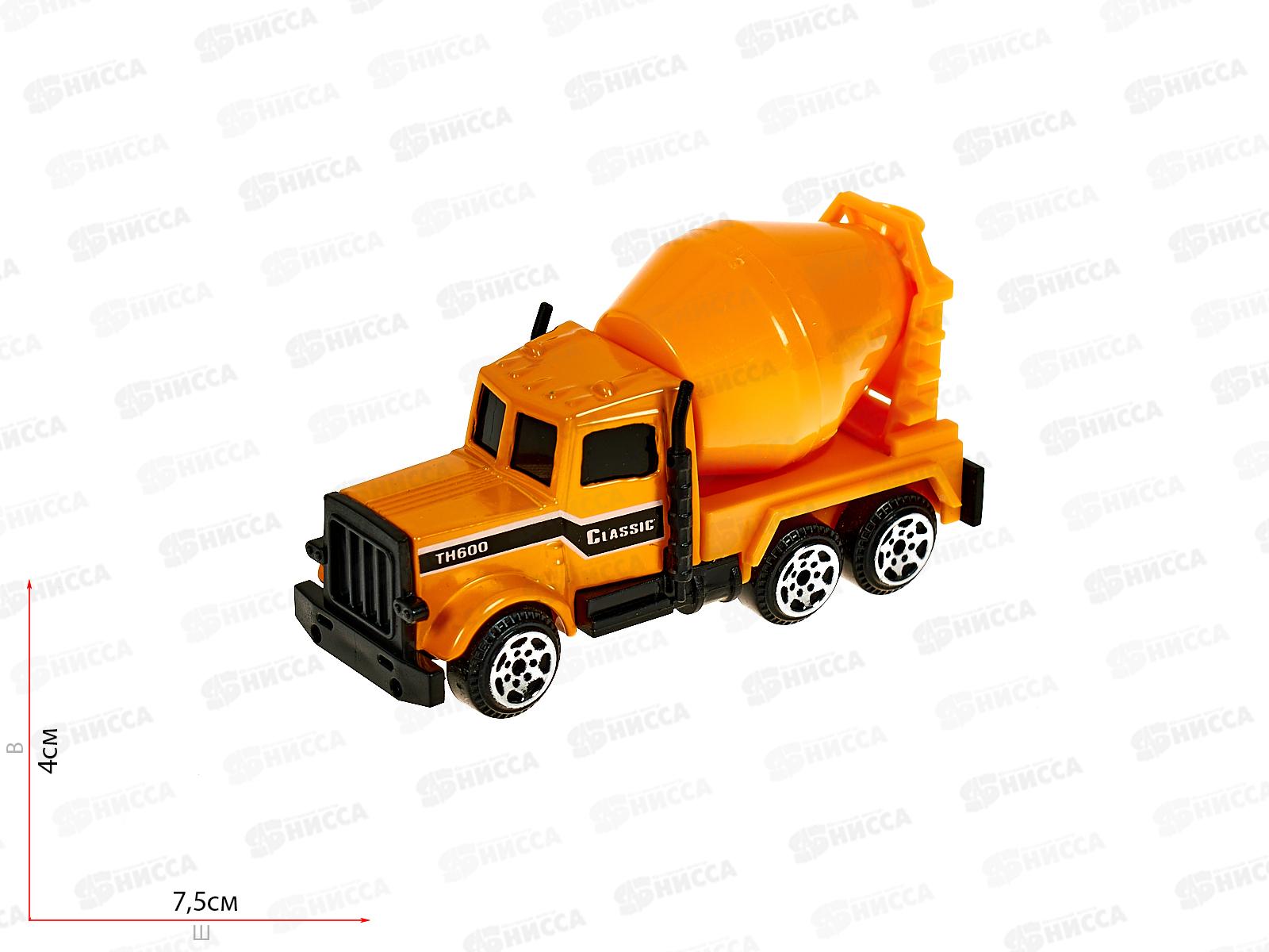 Машинка металл. "Строительные работы" 6 видов, 1700575  *24