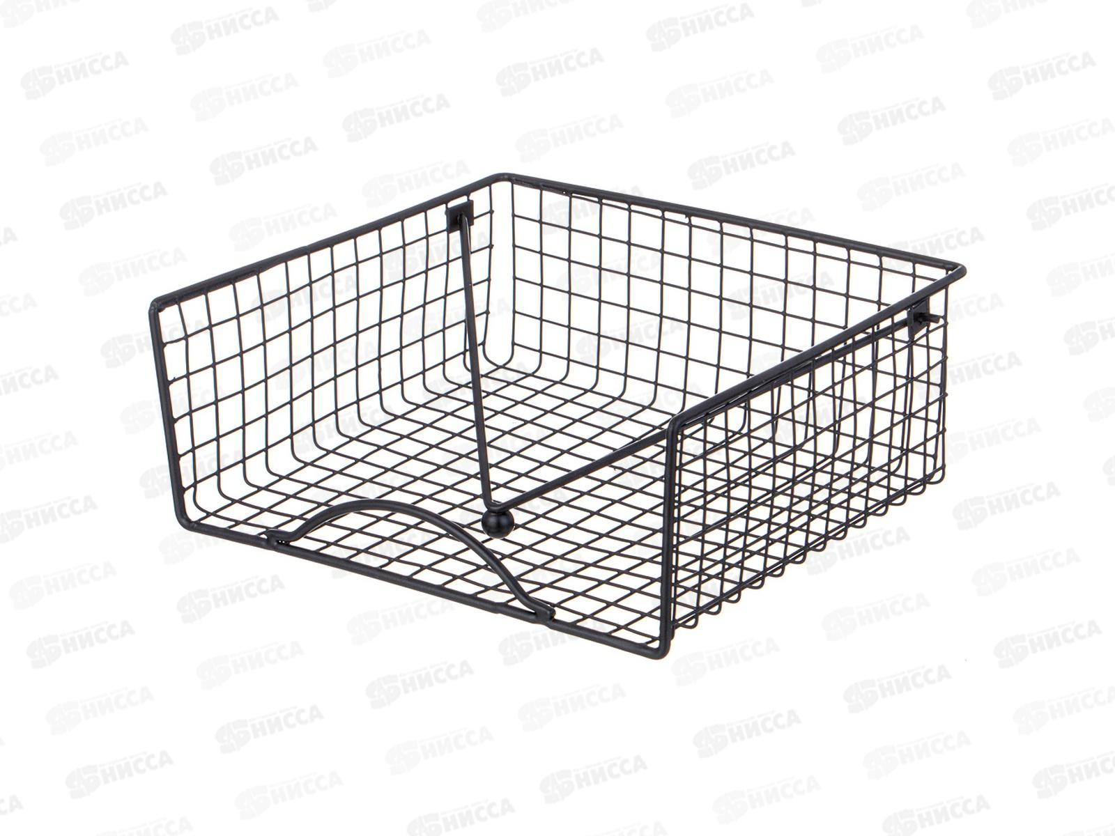 Салфетница Agness 16*19*8см Черная 917-128 *12