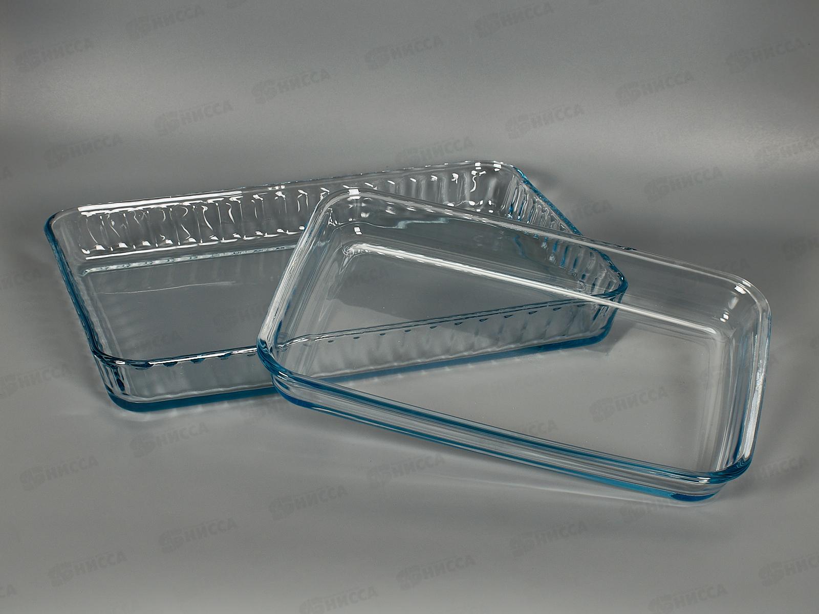 Набор посуды для СВЧ 2 пр форма прям 400*270мм рефлен+340*220мм 159075 (для запекания)