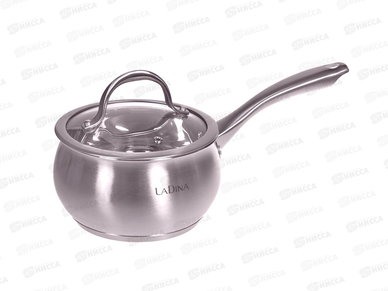 Ковш OLIVIA 16см 2,2л индукция 62016 нержавеющая сталь *6