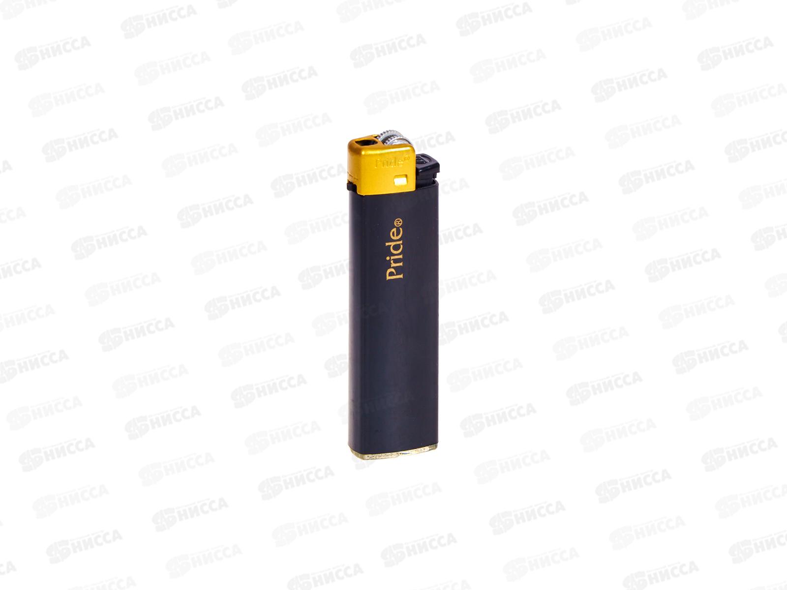 Зажигалка Pride F-004 Matt Black/Gold Cap 82491 *50