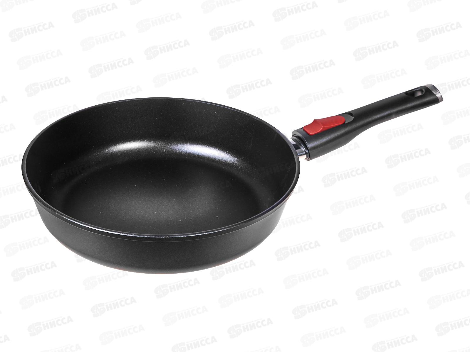 Сковорода 28см ПР литая со съемной ручкой 6028