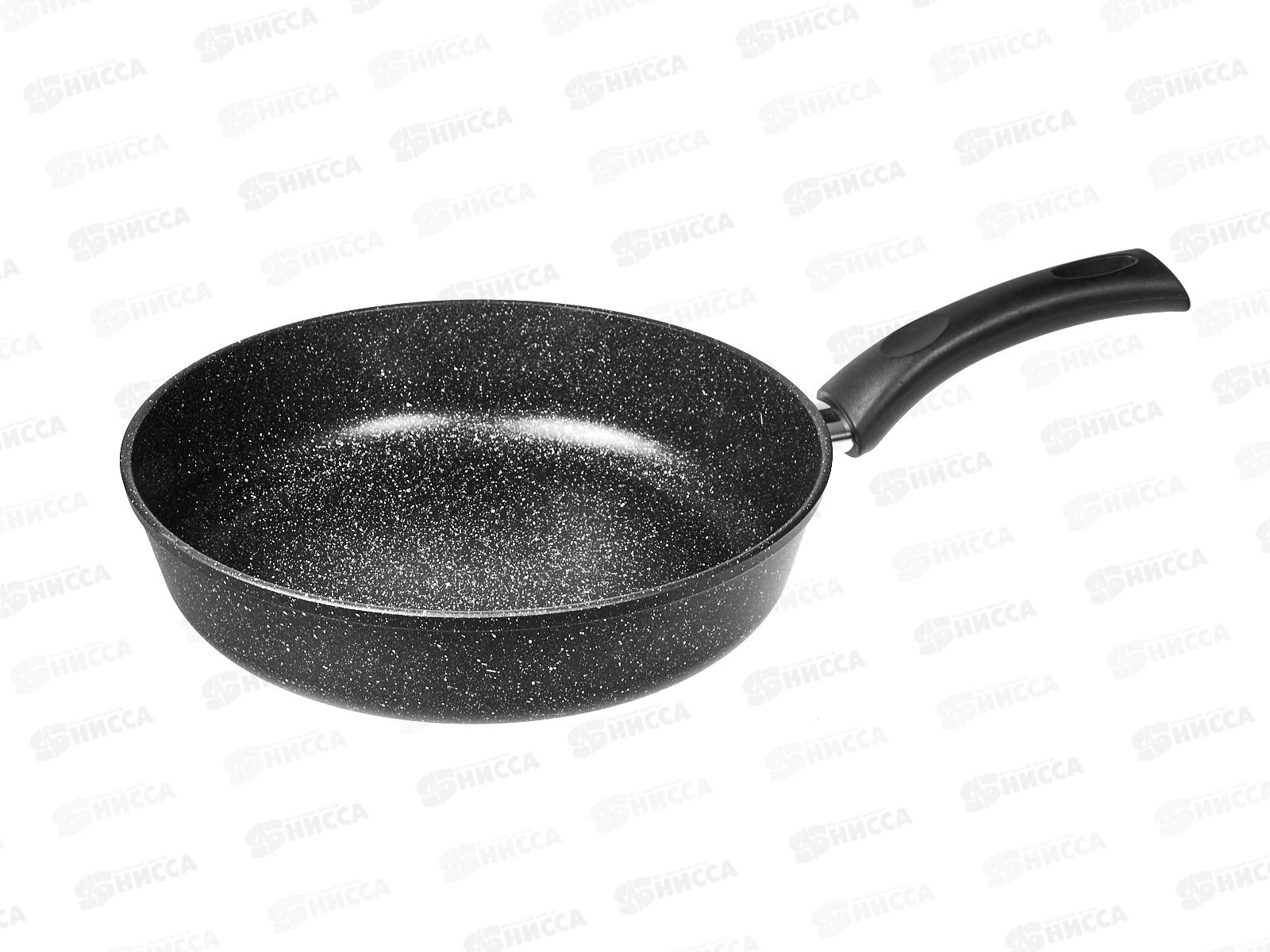 Сковорода 28см литая Индукция Гранит, L18128i