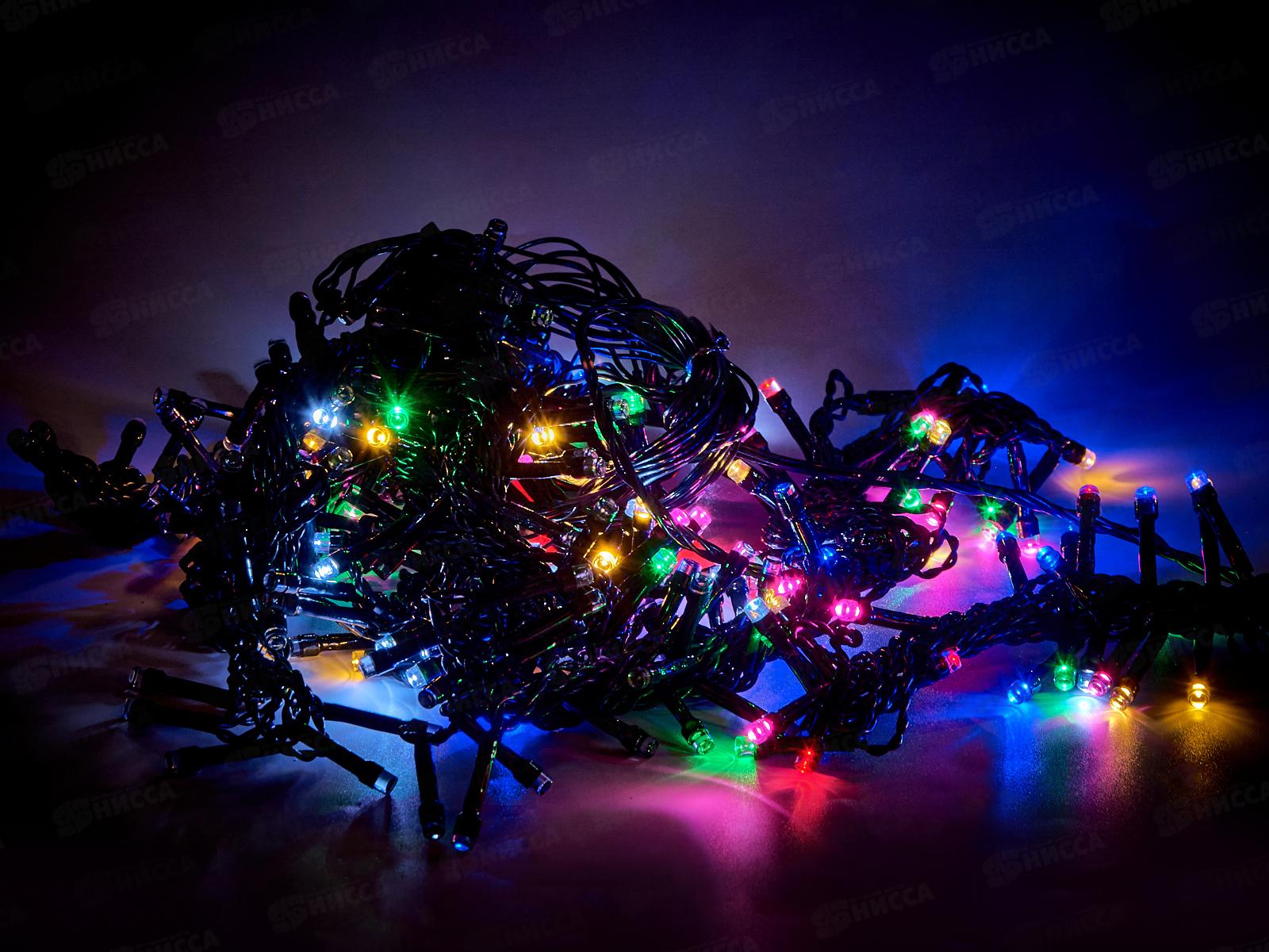 Гирлянда 3х2м 220LED, мультицвет, 8 режимов, 92811