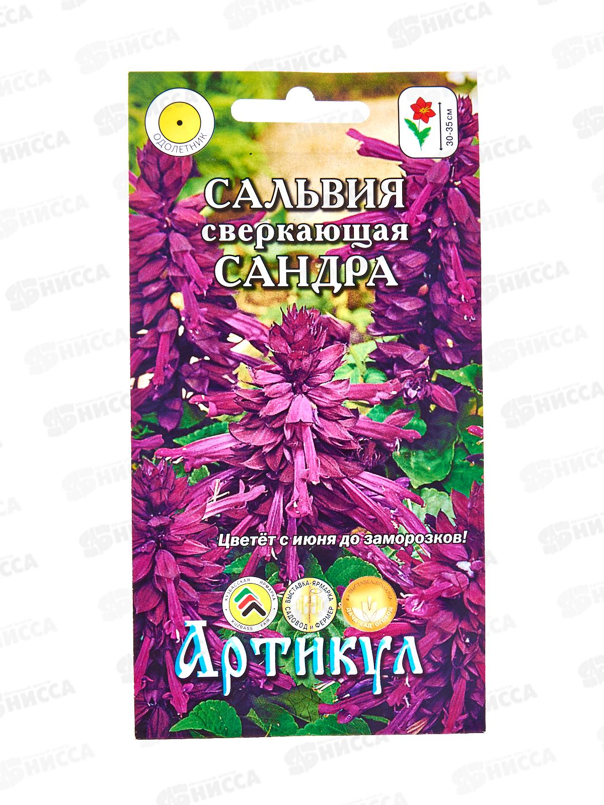 Сальвия Сандра сверк 10шт *10  АРТ +