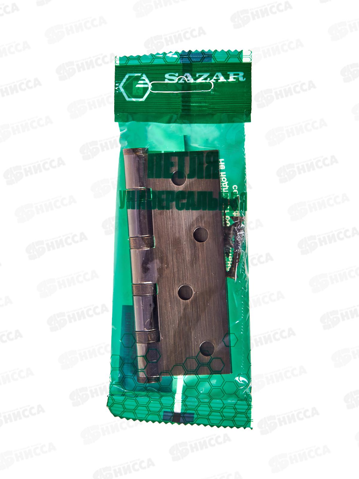 Петля универсальная 100*75*2,5 AB бронза 2BB 322225