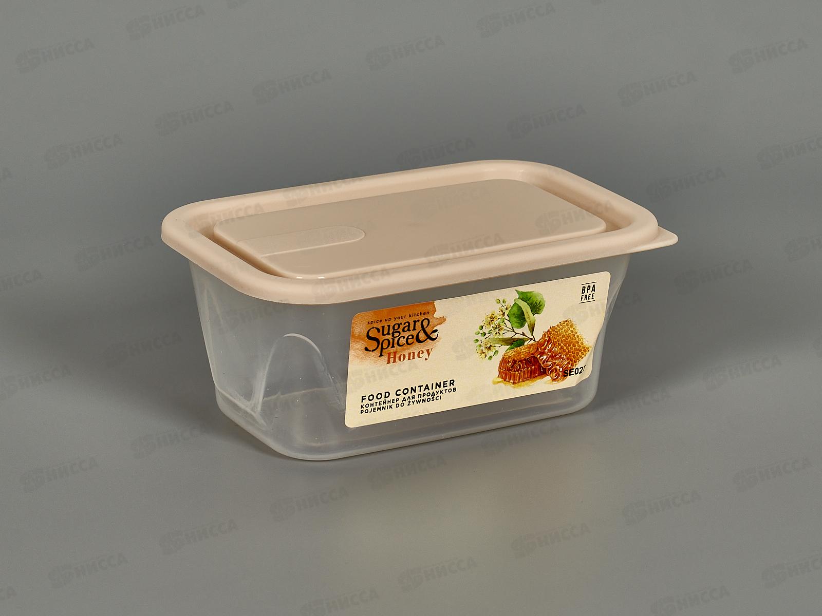 Контейнер для продуктов &quotSugar Spice&quot 0,2л прямоугольный SE110111005