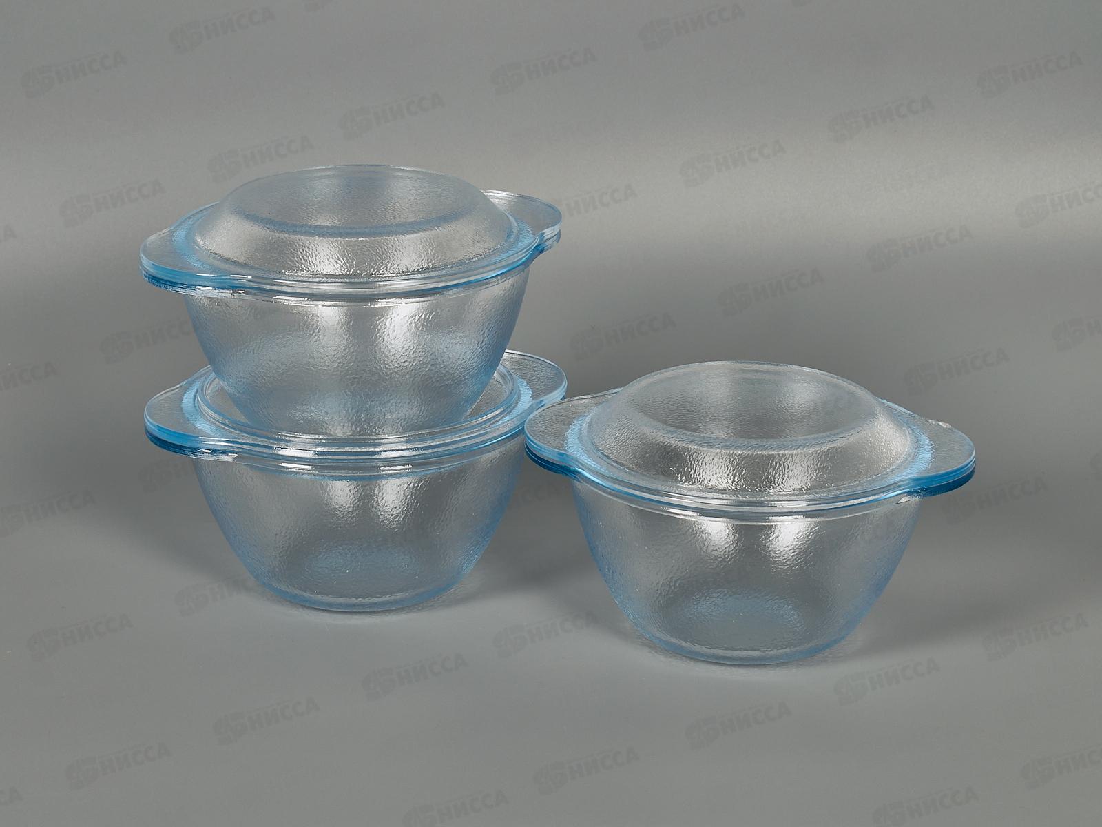 Набор Горшочек с крышкой  81-028-15см 3шт в подарочной упакорвке 4840167749