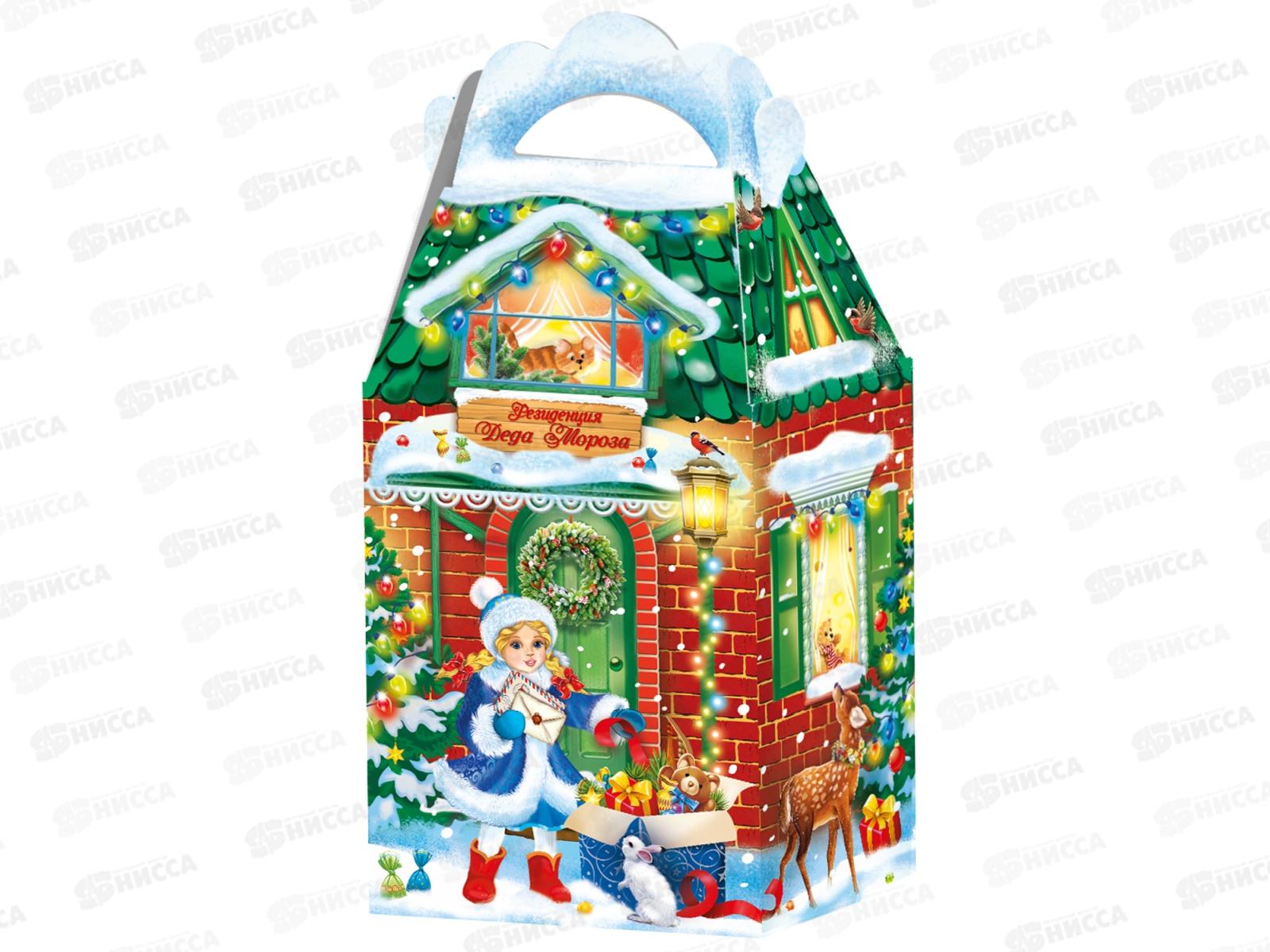 Коробка картонная 1,2кг Резиденция ДМ 150*95*280/330 *70